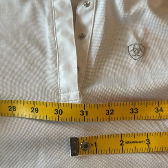 Ariat girls Aptos Show Shirt size 12/14 - Picture 8 of 12